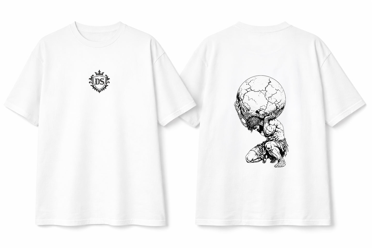 DS STREETWEAR Last Atlas Philosophy Tee